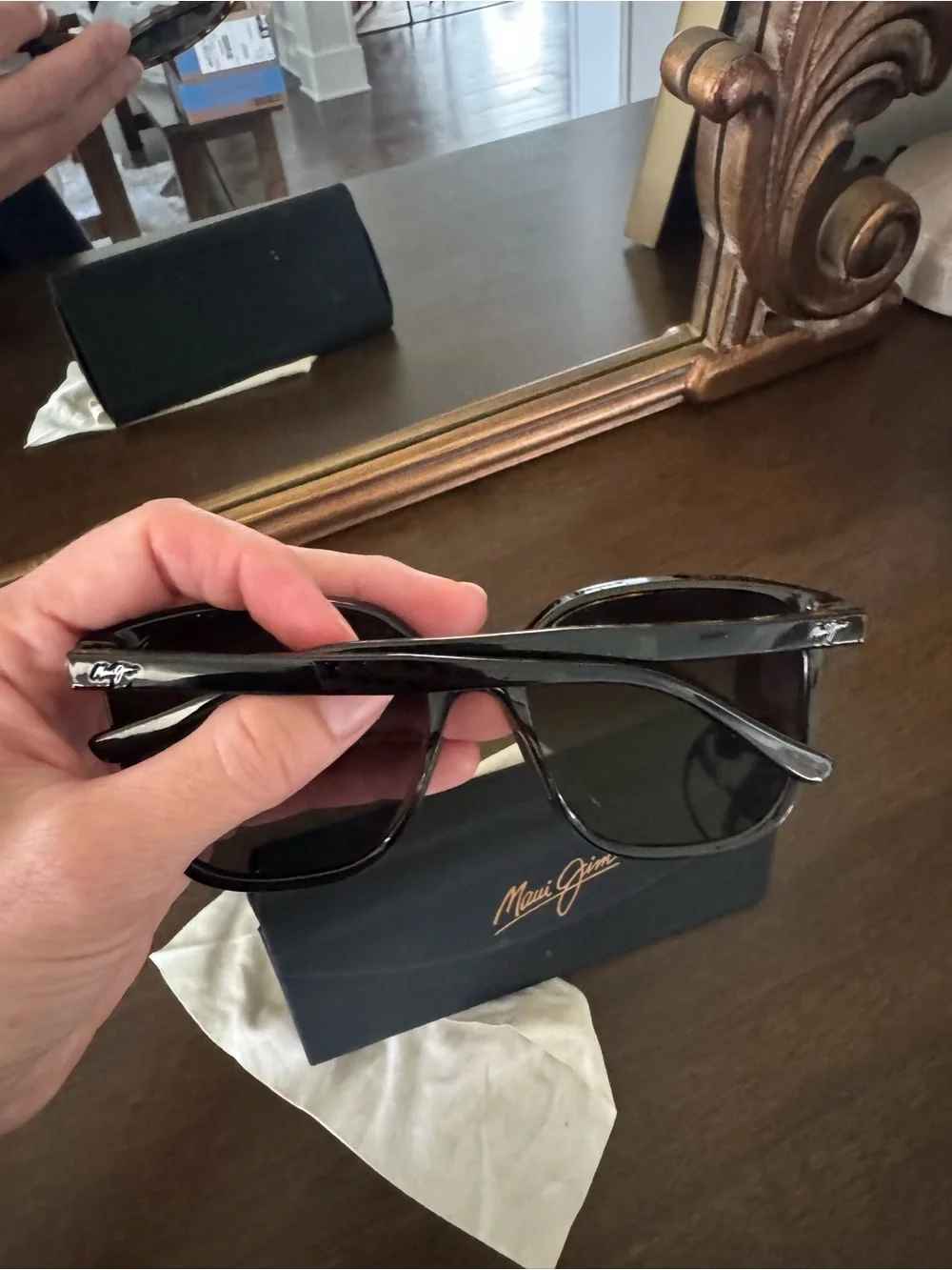 Maui Jim Women's Tortoise Shell Polarized Sunglasses- Good Fun - Picture 3 of 5